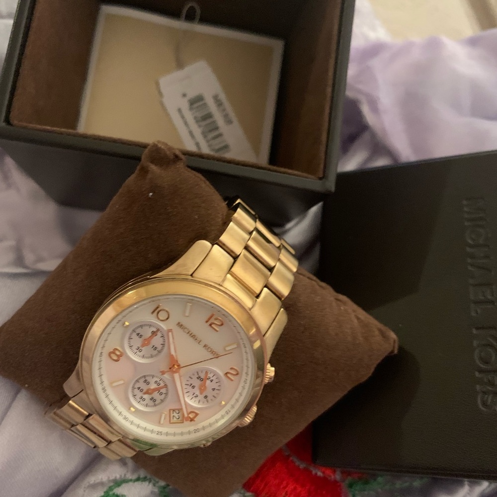 Michael Kors gold watch